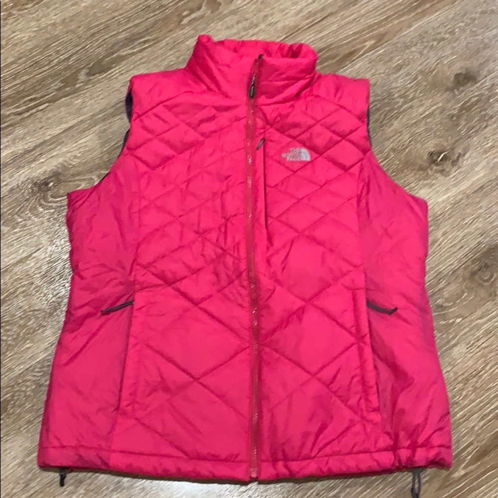 Pink Northface Vest